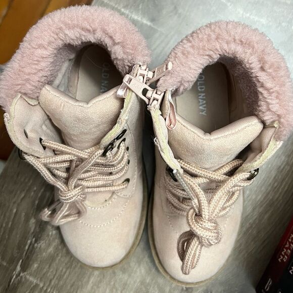 Old Navy Suede Boots | Girls 9c - Picture 6 of 7